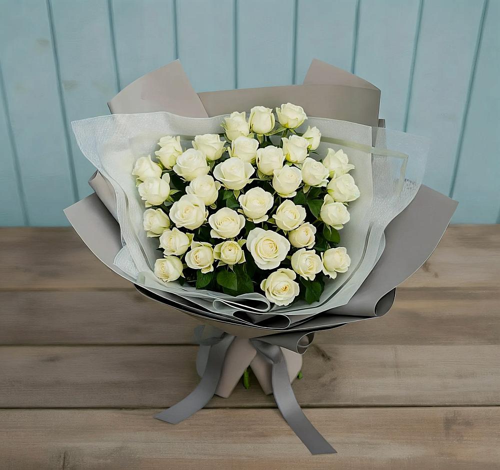 Букет Белоснежная нежность в Грайвороне