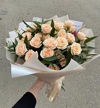 Букет Кремовые розы Латте в Грайвороне