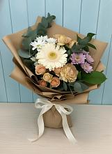 Букет цветов из:  Герберы и Хризантемы в Грайвороне