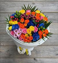 Букет цветов из:  Розы и Хризантемы в Грайвороне