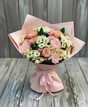Букет цветов из:  Гвоздики, Розы и Хризантемы в Грайвороне