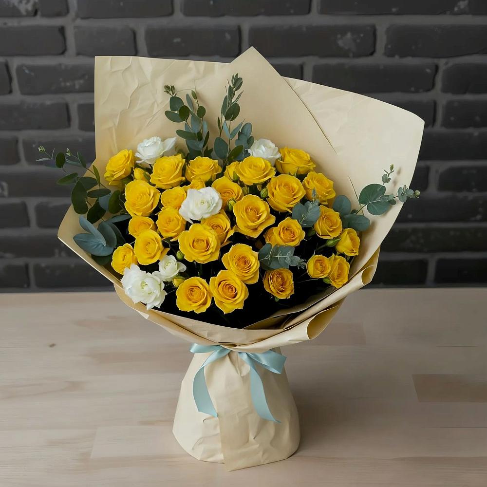 Букет цветов из: Розы в Грайвороне