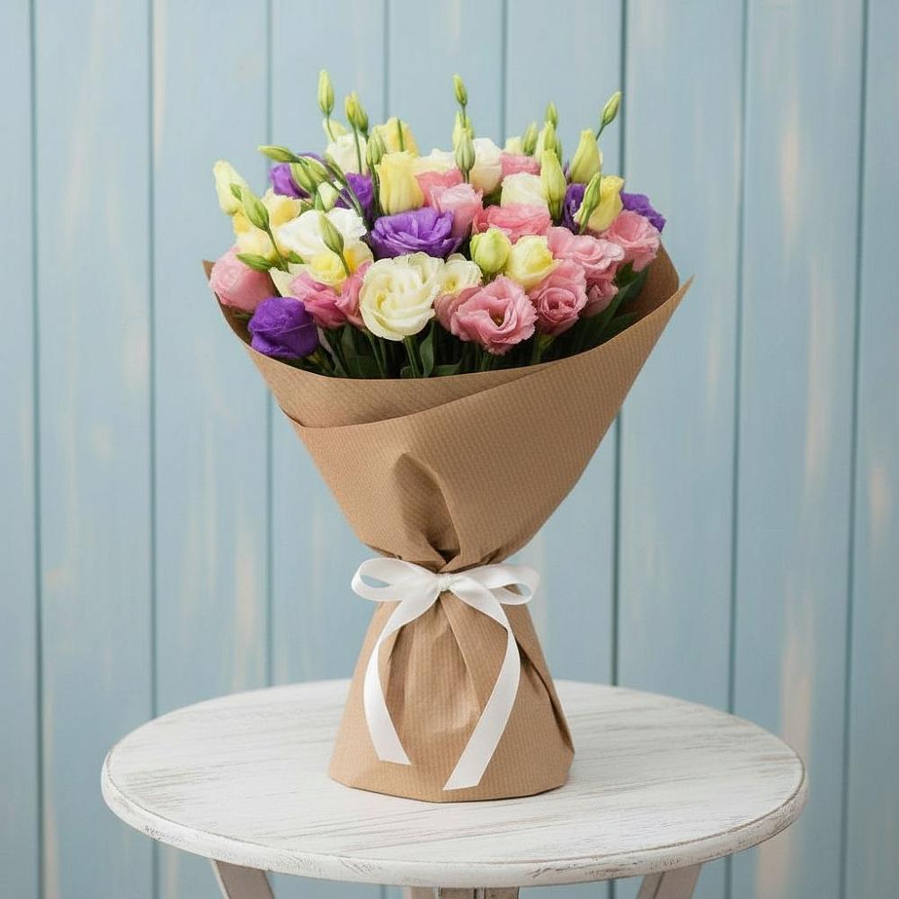 Букет цветов из: Лизиантусы в Грайвороне