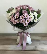 Букет цветов из:  Хризантемы и Розы в Грайвороне