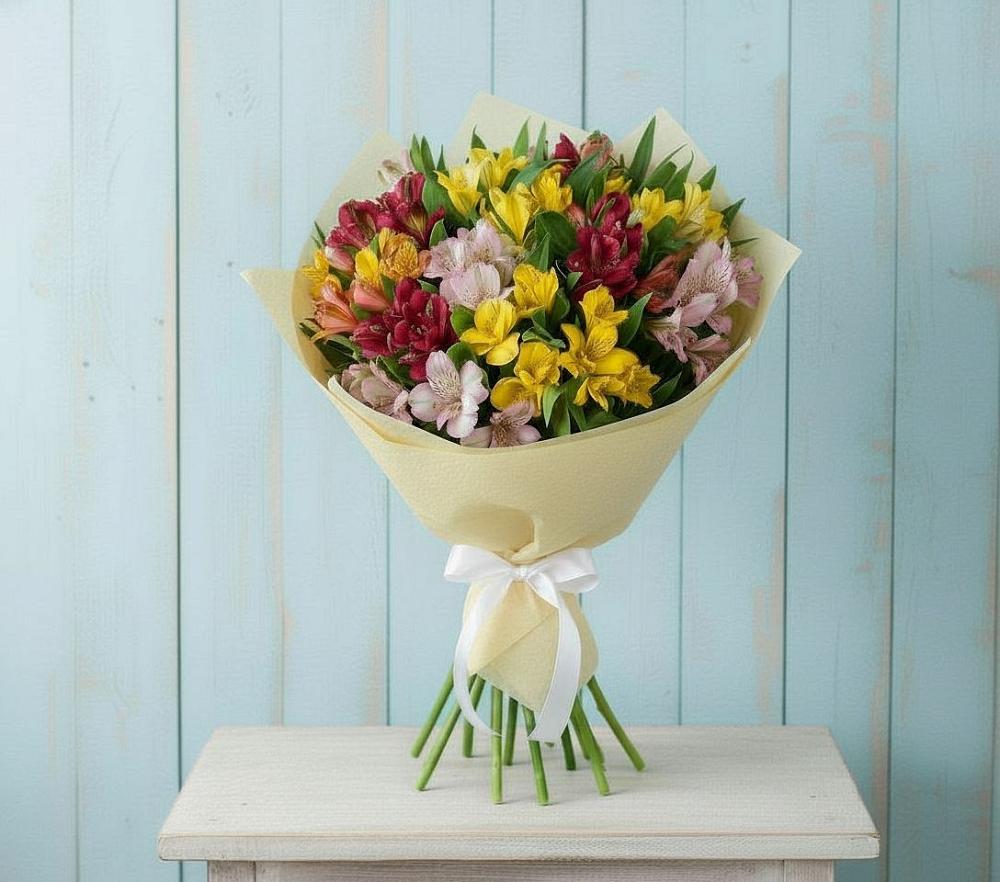 Букет цветов из: Альстромерии в Грайвороне