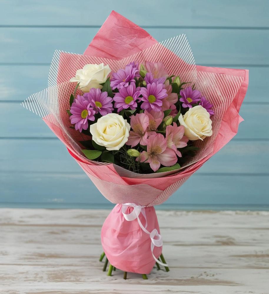 Букет цветов из: Герберы в Грайвороне