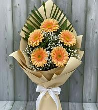 Букет цветов из:  Герберы #REPLACE_PRED# Грайвороне