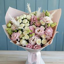 Букет цветов из:  Альстромерии и Розы в Грайвороне